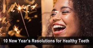 Woman Making New Year Resolution